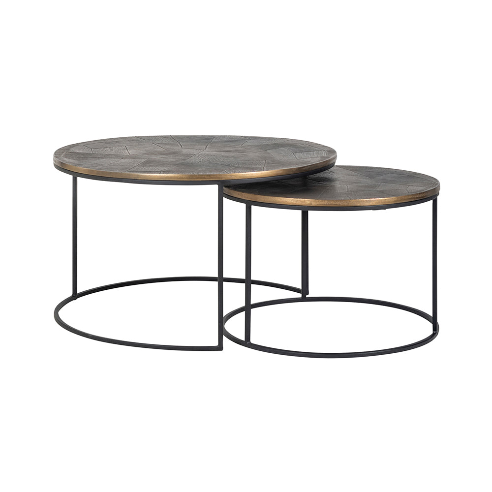 Product photograph of Richmond Tulum Set Of 2 Coffee Table from Olivia's