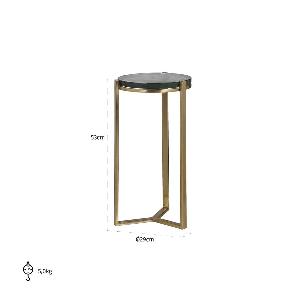 Product photograph of Richmond Aubrey Side Table from Olivia's.