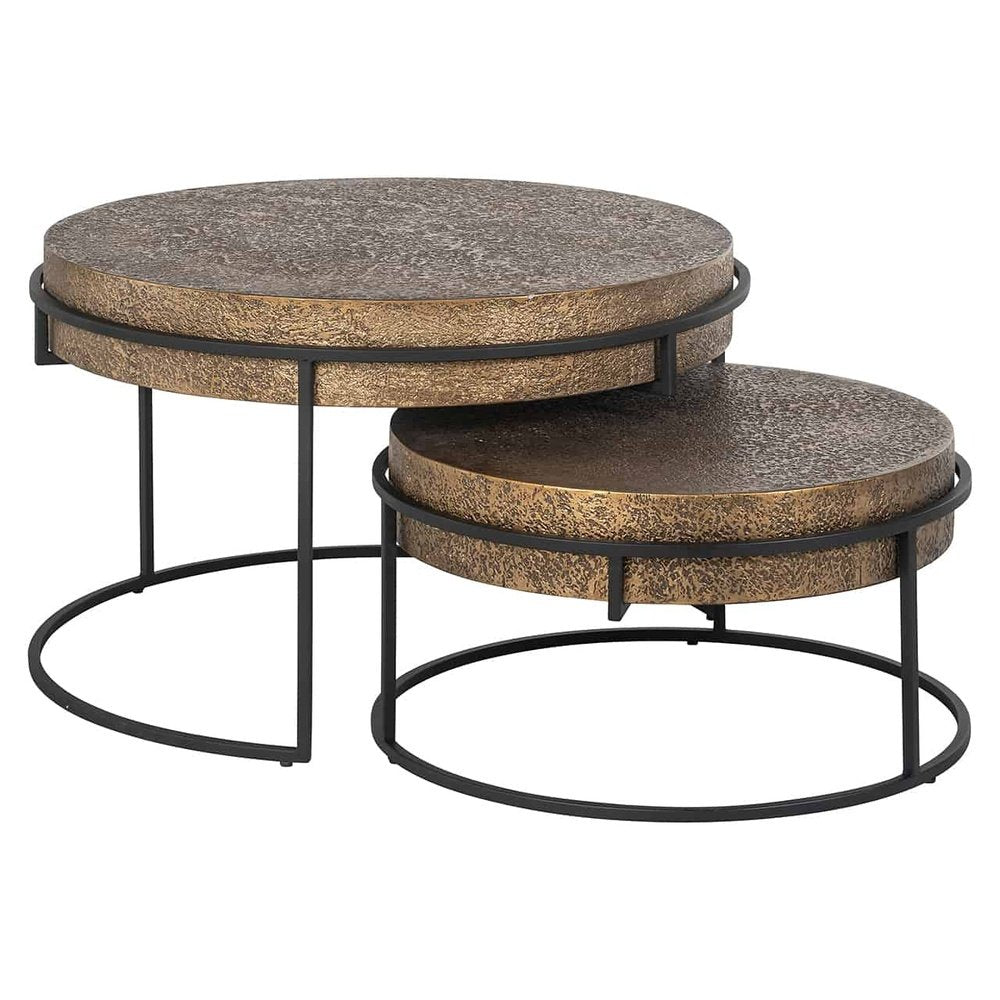 Product photograph of Richmond Derby Set Of 2 Coffee Tables from Olivia's