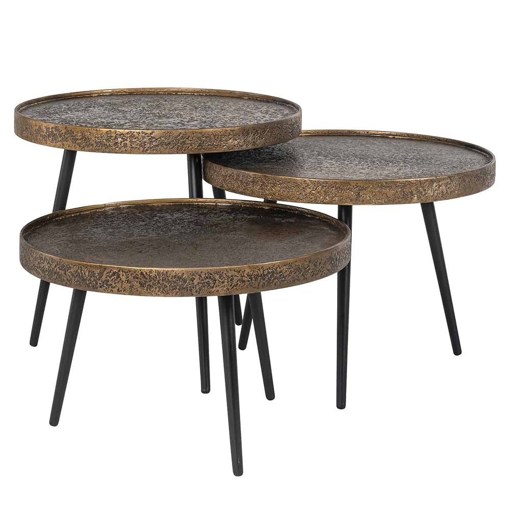 Product photograph of Richmond Luton Set Of 3 Coffee Tables from Olivia's