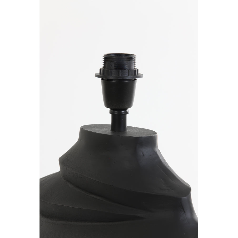 Product photograph of Light Living Sharon Table Lamp Base Matt Black from Olivia's.