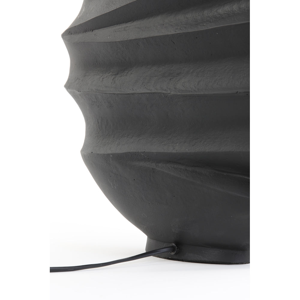 Product photograph of Light Living Sharon Table Lamp Base Matt Black from Olivia's.