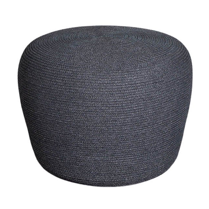 Product photograph of Cane-line Circle Conic Outdoor Footstool Small Dark Grey from Olivia's