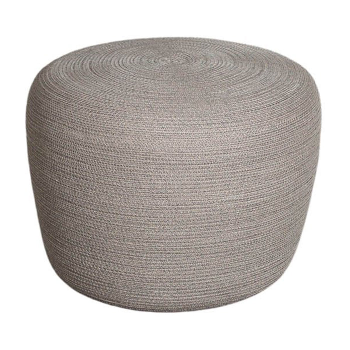 Product photograph of Cane-line Conic Small Outdoor Footstool Taupe from Olivia's