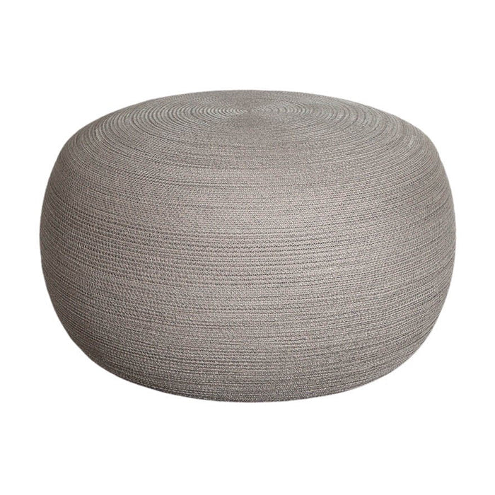 Product photograph of Cane-line Circle Conic Large Outdoor Footstool Taupe from Olivia's