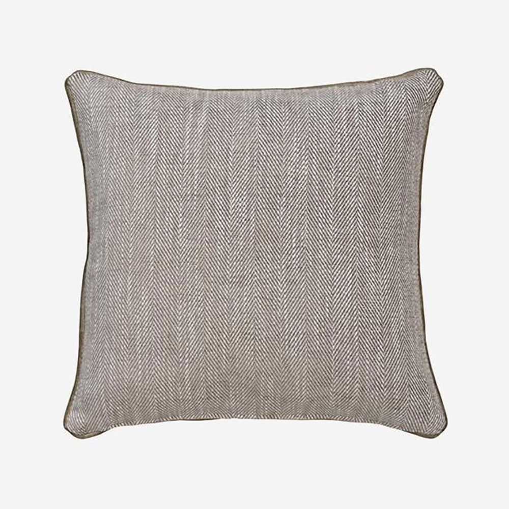 Product photograph of Andrew Martin Summit Cushion Taupe from Olivia's