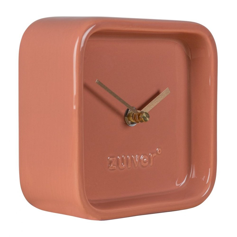 Product photograph of Zuiver Cute Clock Pink from Olivia's.