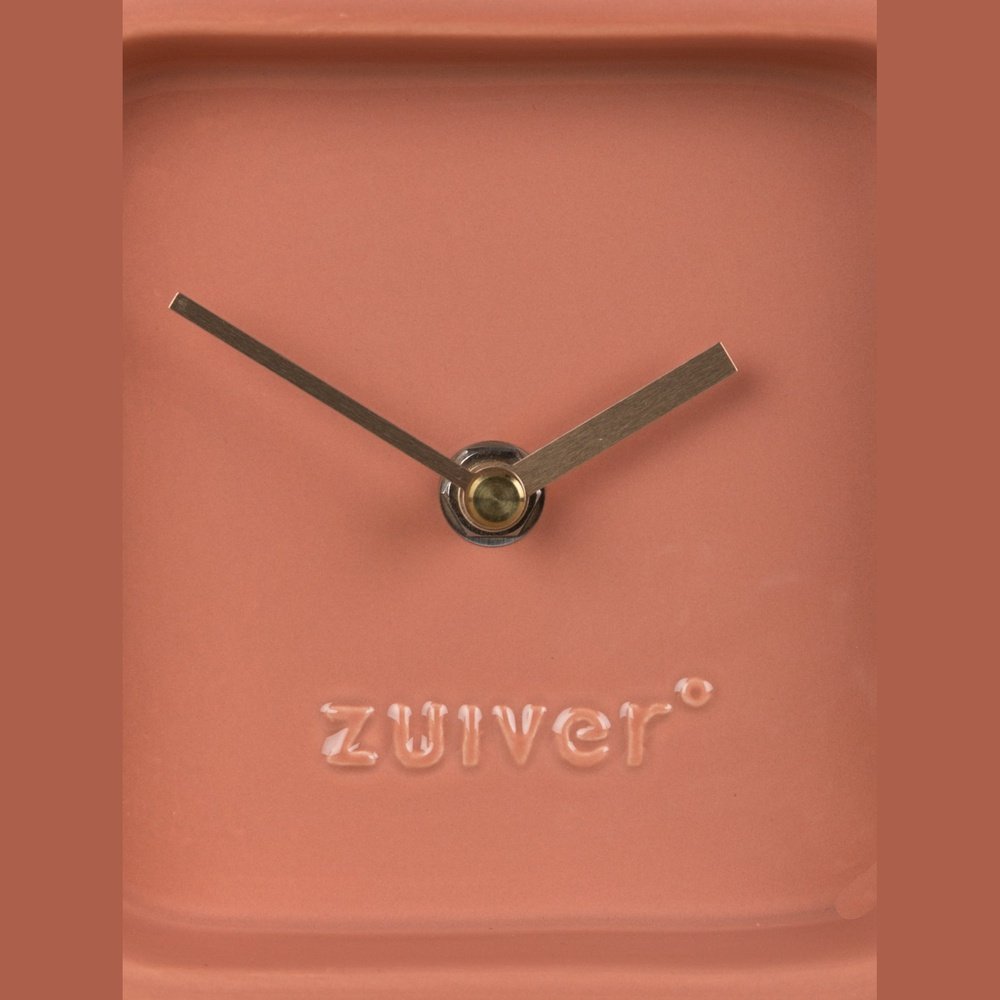 Product photograph of Zuiver Cute Clock Pink from Olivia's.