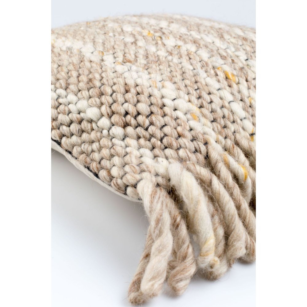 Product photograph of Zuiver Frills Pillow Beige Yellow from Olivia's.