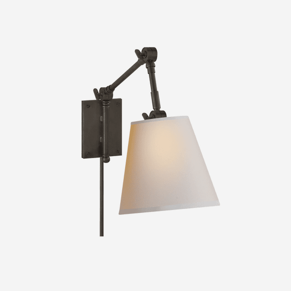Product photograph of Andrew Martin Graves Wall Light Bronze from Olivia's