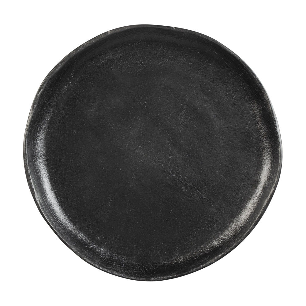 Product photograph of Olivia S Nordic Living Collection - Jolien Tray In Black Medium from Olivia's