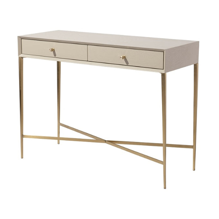 Product photograph of Rv Astley Finley Console Table Ceramic Grey Finish from Olivia's