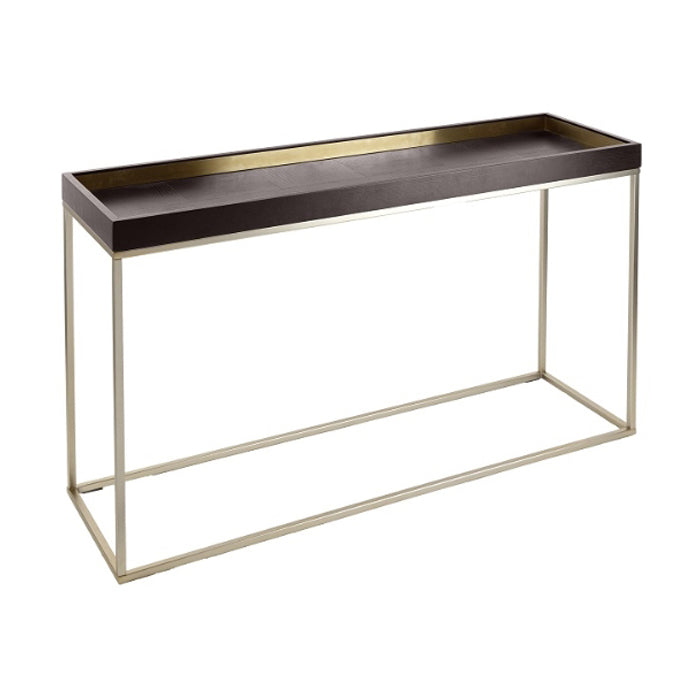 Product photograph of Rv Astley Alyn Console Table Chocolate Large from Olivia's.