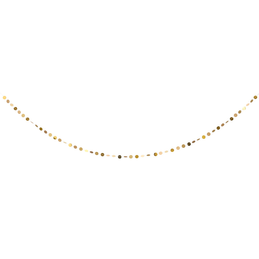 Product photograph of Gold Christmas Garland from Olivia's