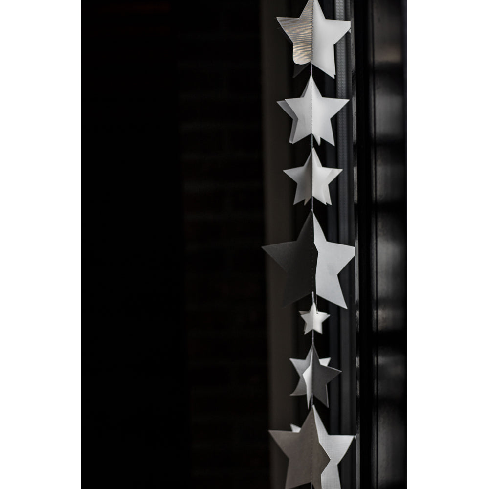 Product photograph of Paper Star Necklace Stars Garland from Olivia's.