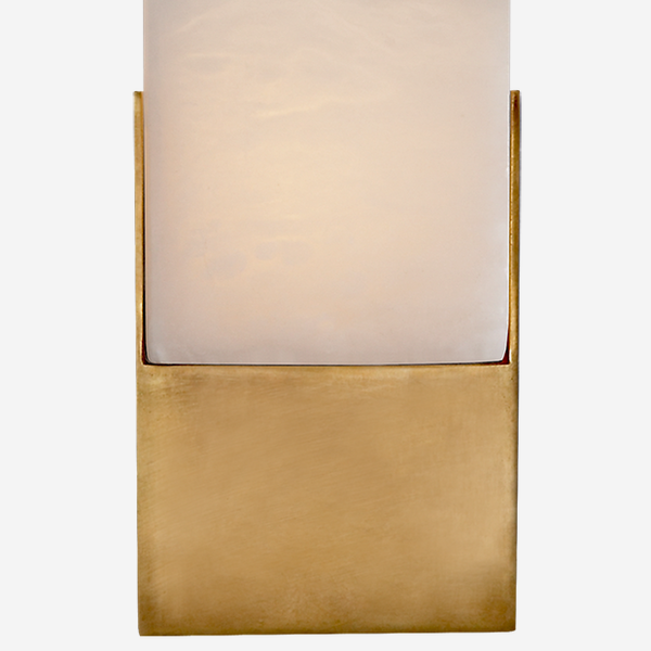 Product photograph of Andrew Martin Covet Wall Light Antique Burnished Brass from Olivia's.