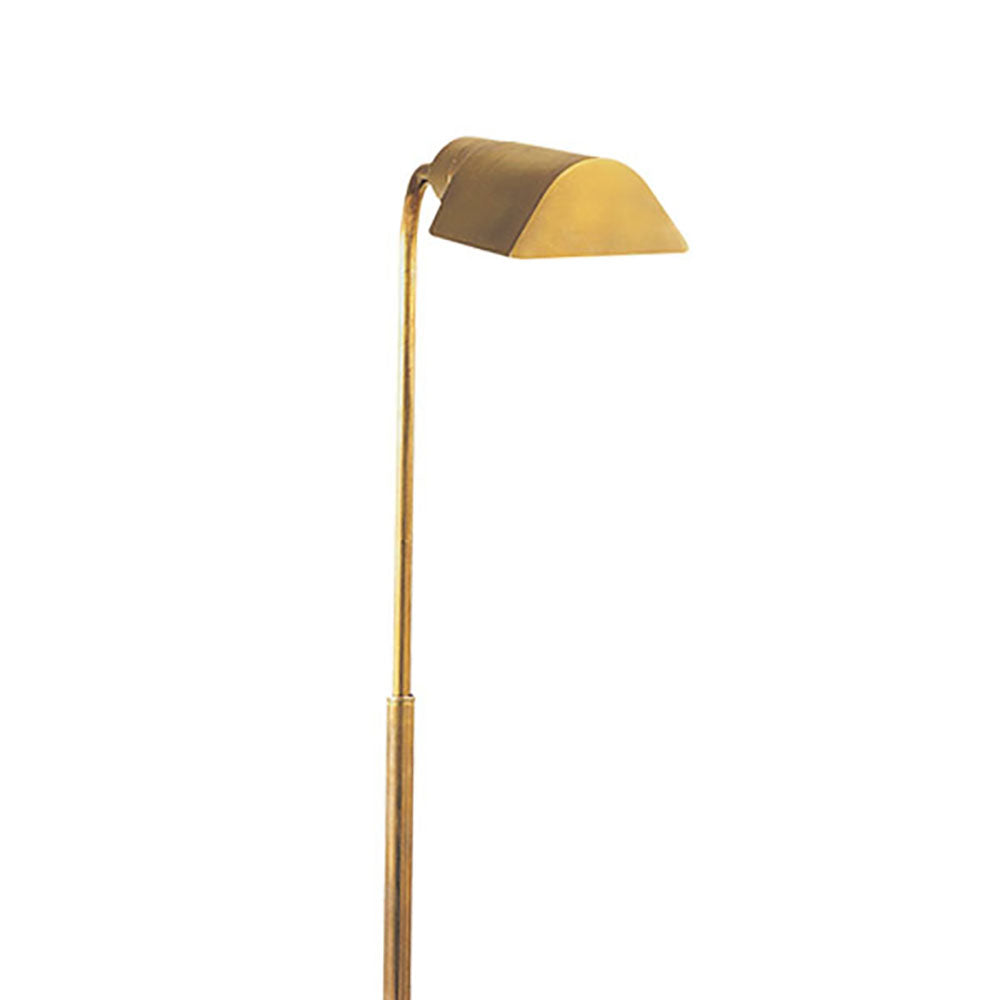 Product photograph of Andrew Martin Studio Floor Lamp Brass from Olivia's.