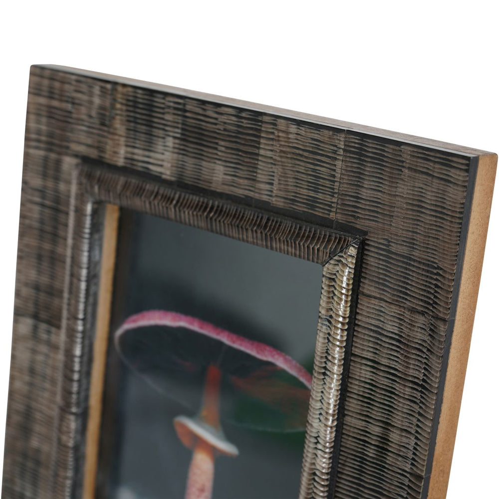 Product photograph of Libra Interiors Rustic Brown Horn Photo Frame from Olivia's.