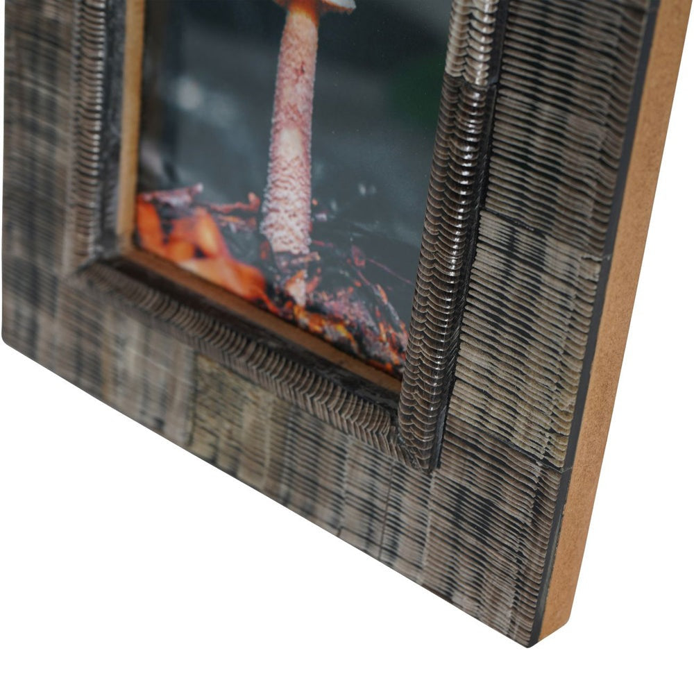 Product photograph of Libra Interiors Rustic Brown Horn Photo Frame from Olivia's.
