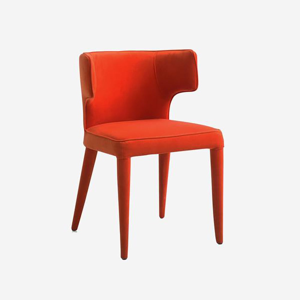 Product photograph of Andrew Martin Juno Occasional Chair Orange from Olivia's