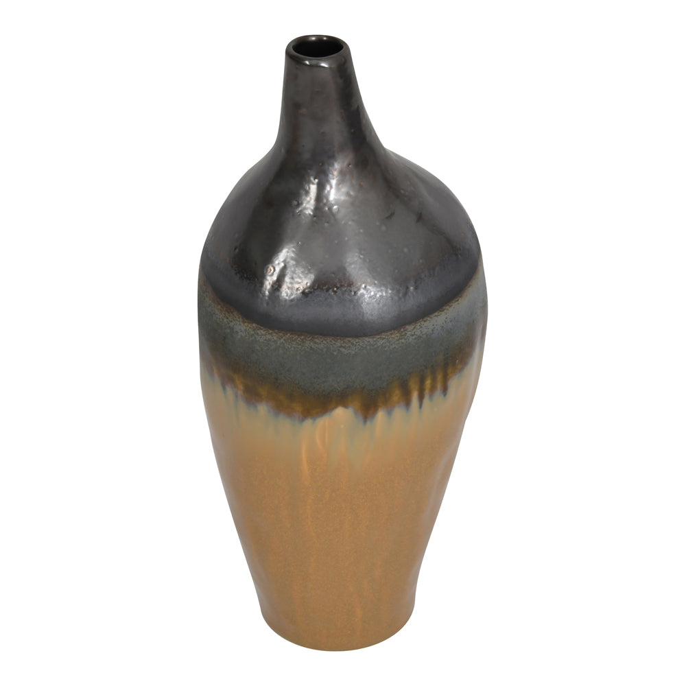 Product photograph of Libra Urban Botanic Collection - Selma Small Reactive Glaze Ceramic Vase 38 Cm from Olivia's.
