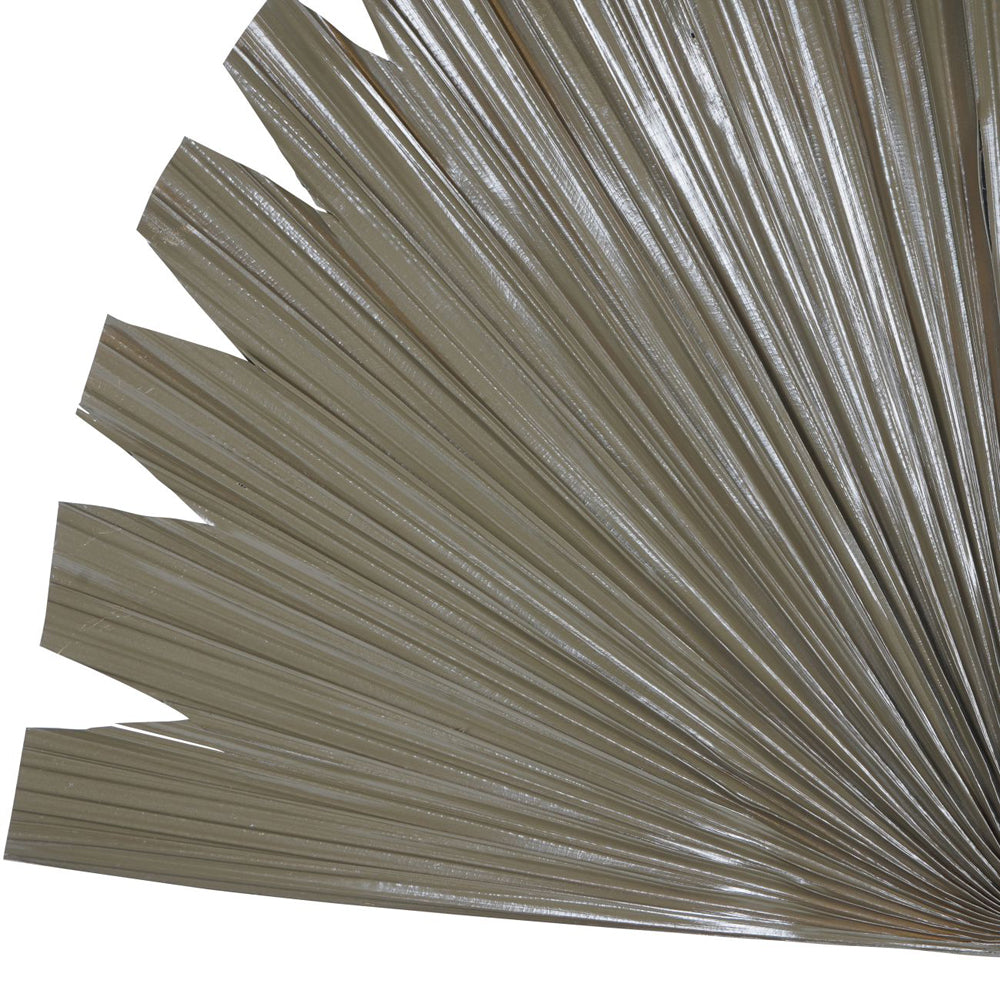 Product photograph of Libra Interiors Wide Fan Palm Leaf Brown from Olivia's.