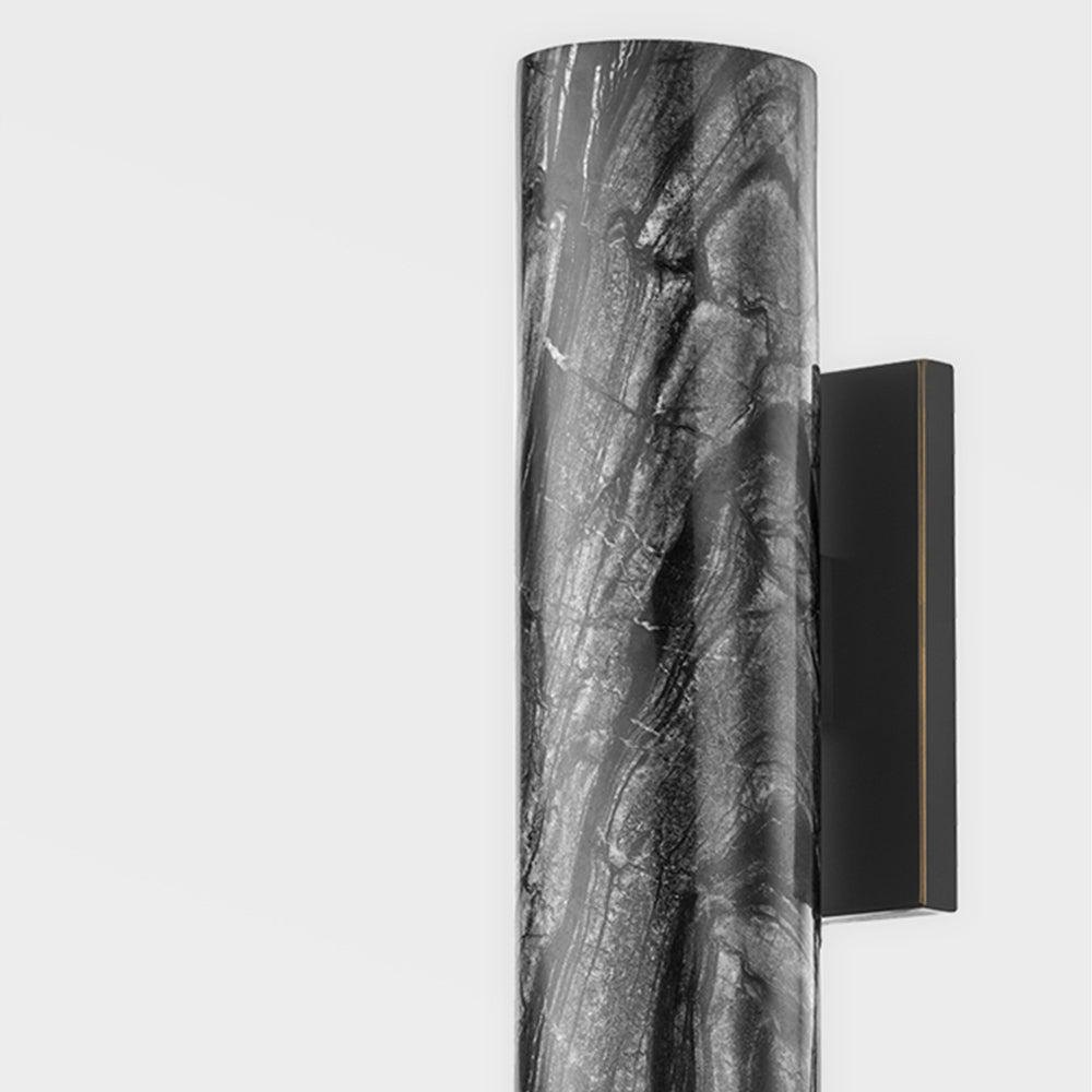 Product photograph of Hudson Valley Lighting Predock 2 Light Wall Sconce In Black Brass from Olivia's.