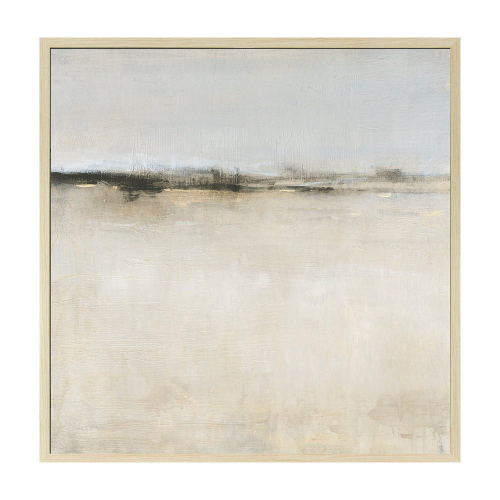 Product photograph of Olivia S Embellished Subtle Scape Ii - Framed Varnished Print - 62x62cm from Olivia's