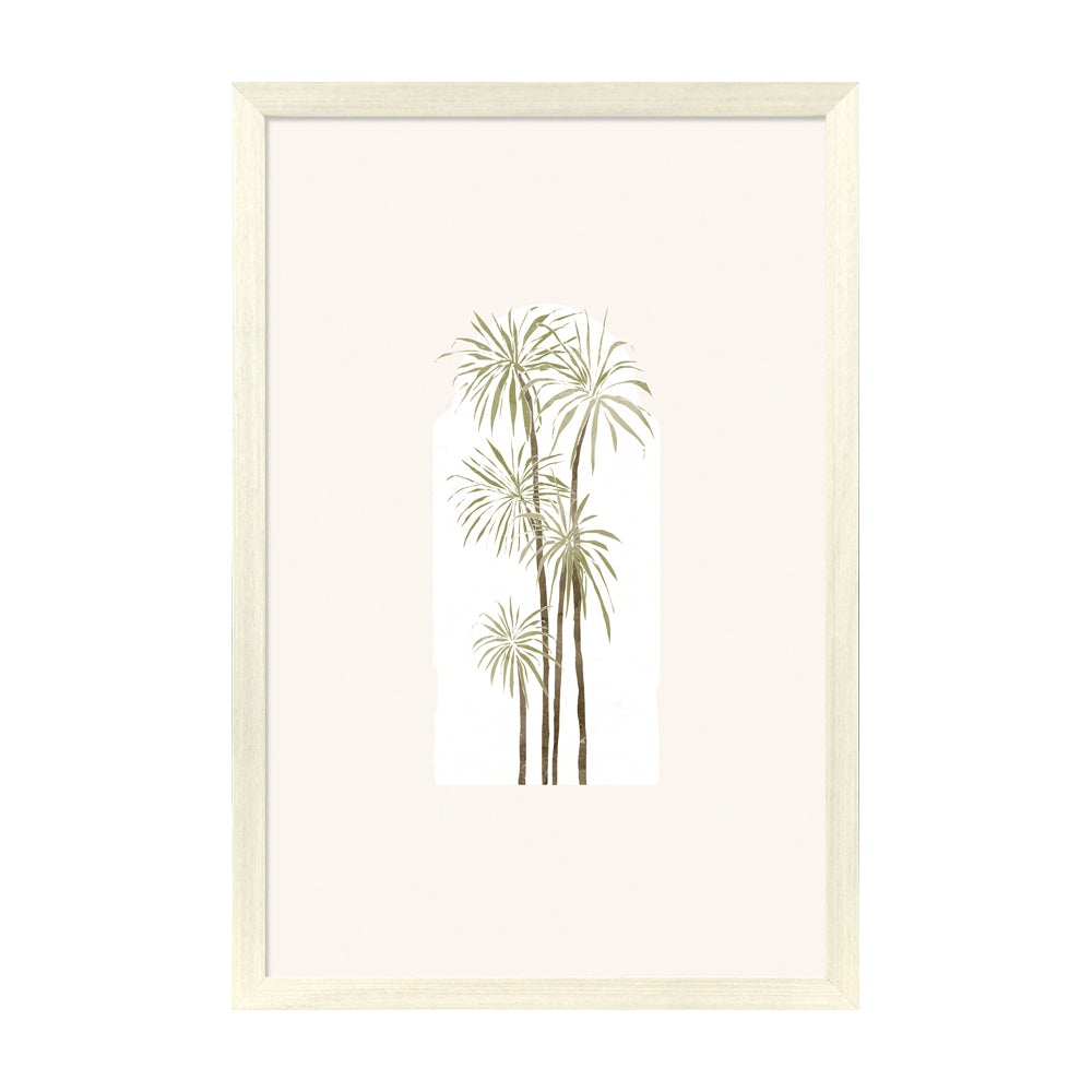 Product photograph of Olivia S Tropical Window Iii - Framed Glazed Print - 42x28cm from Olivia's