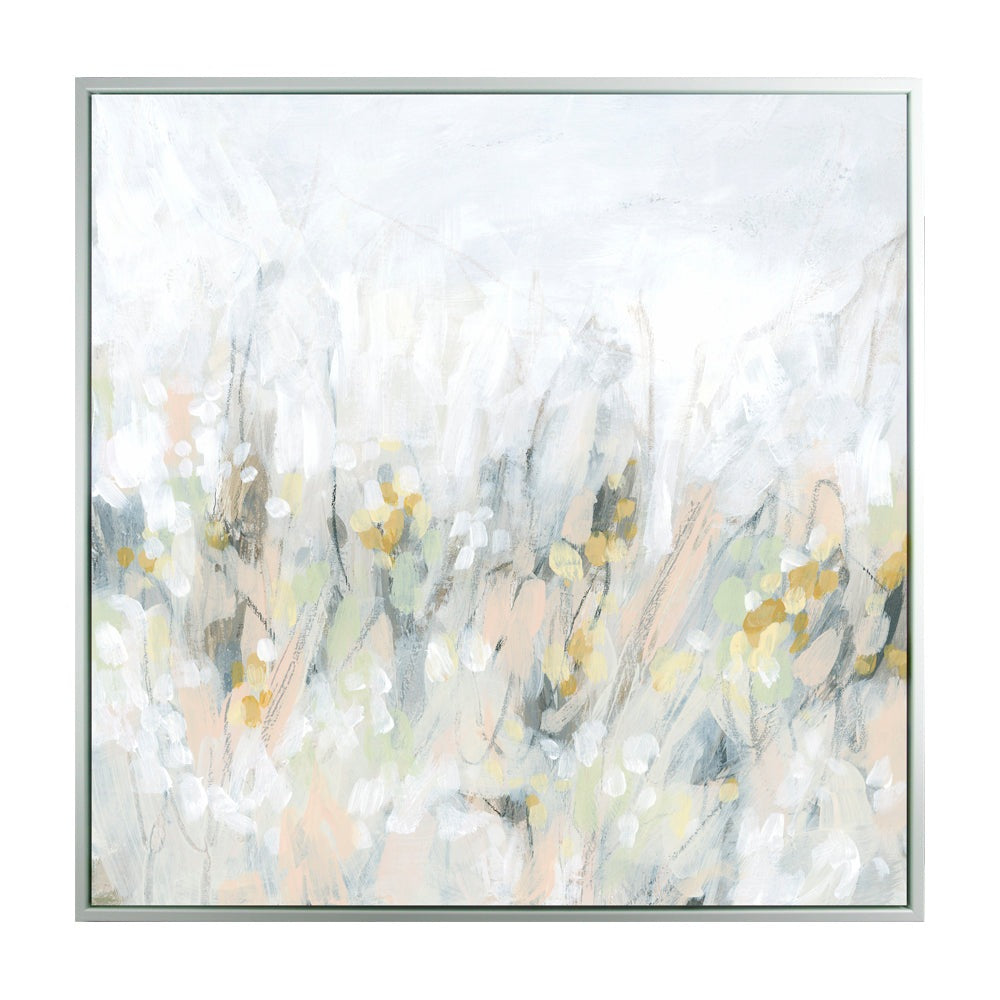 Product photograph of Olivia S Fresco Meadow I - Framed Canvas - 94x94cm from Olivia's