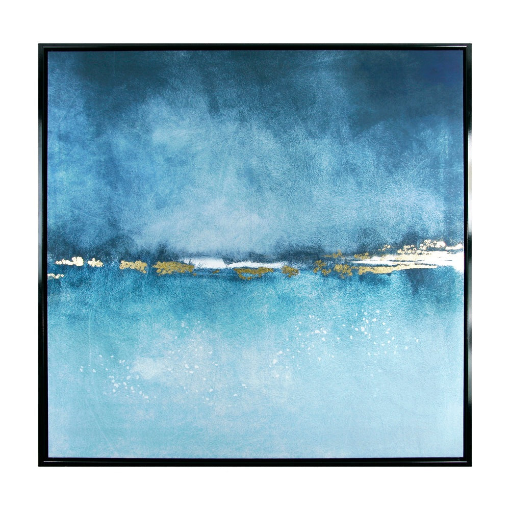 Product photograph of Olivia S Ocean Dreaming I - Framed Canvas - 94x94cm from Olivia's