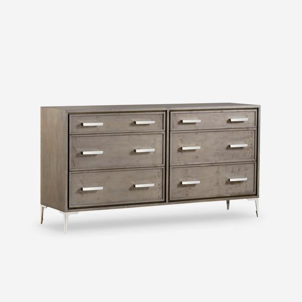 Product photograph of Andrew Martin Chloe Light Chest Of Drawers Large from Olivia's