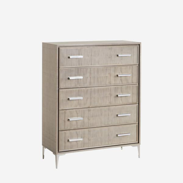 Product photograph of Andrew Martin Chloe Light Chest Of Drawers Tall from Olivia's