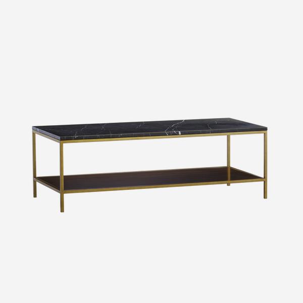 Product photograph of Andrew Martin Rufus Coffee Table Rectangle Dark from Olivia's