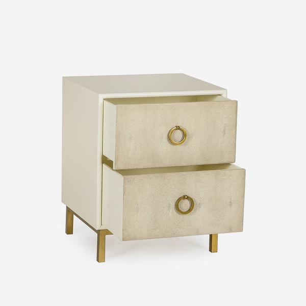 Product photograph of Andrew Martin Amanda Bedside Table from Olivia's.