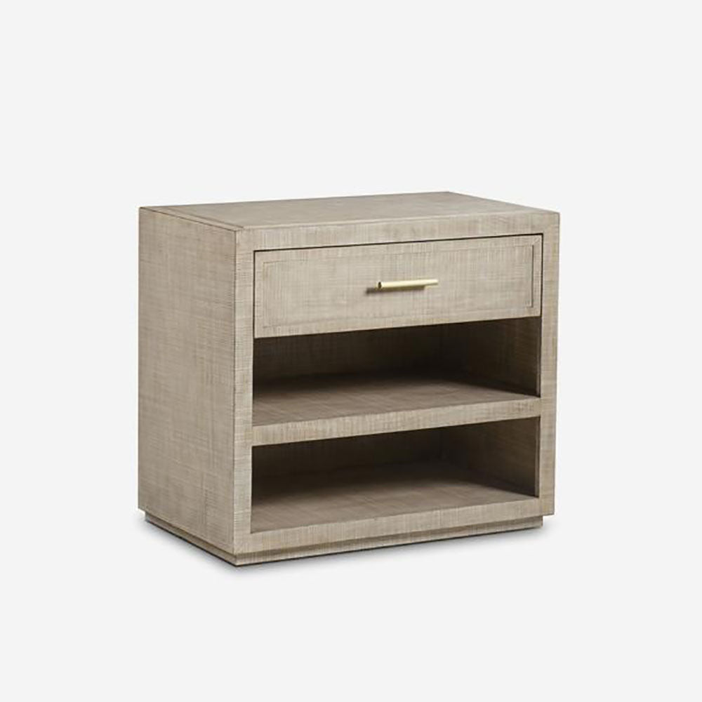 Product photograph of Andrew Martin Raffles Bedside Table from Olivia's.