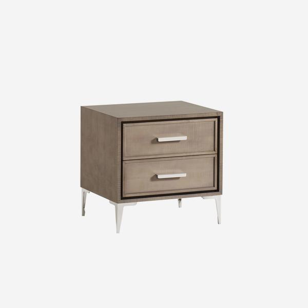 Product photograph of Andrew Martin Chloe Bedside Table from Olivia's.