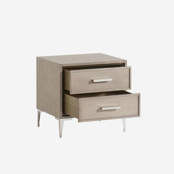 Product photograph of Andrew Martin Chloe Bedside Table from Olivia's.