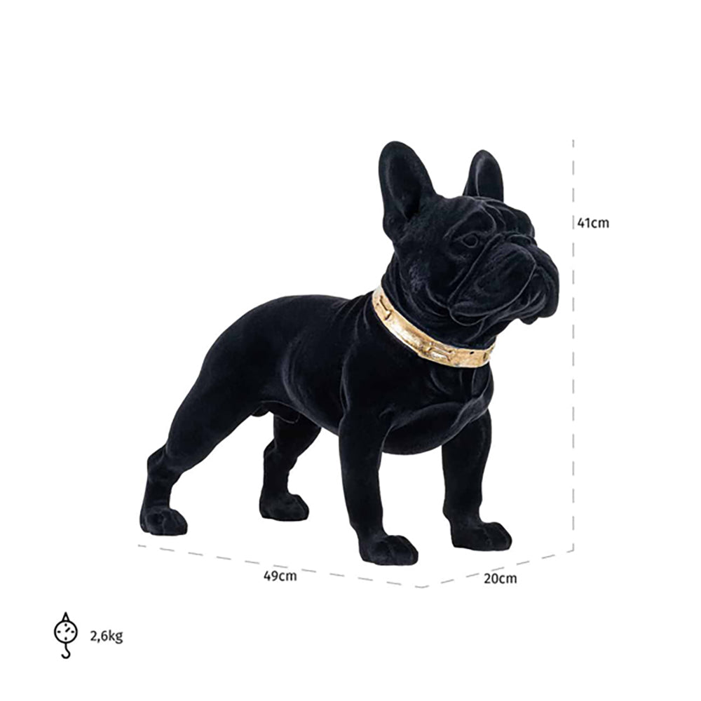 Product photograph of Richmond Dog Spike Black Ornament from Olivia's.