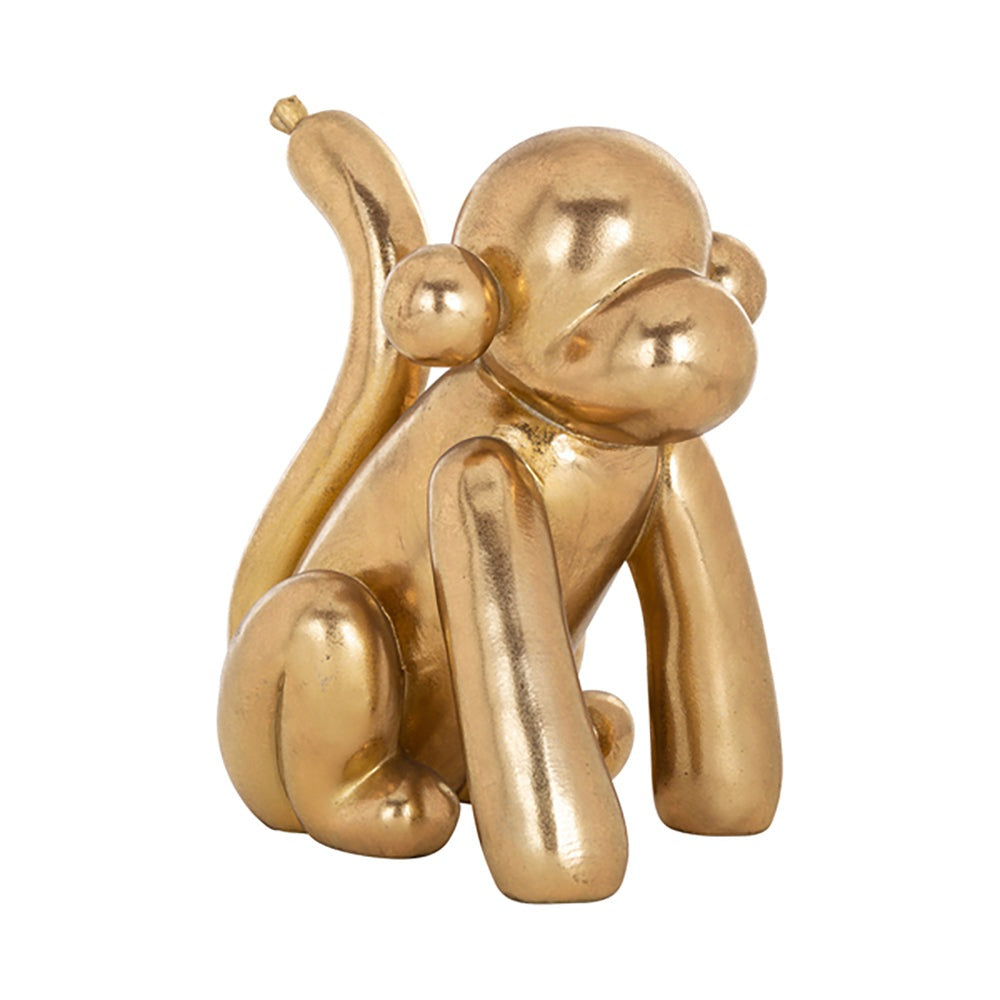 Product photograph of Richmond Monkey Gold Ornament from Olivia's