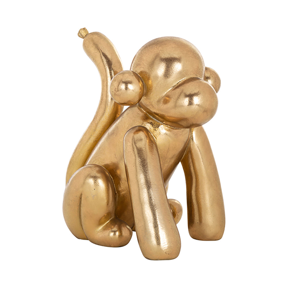 Product photograph of Richmond Monkey Gold Ornament Outlet from Olivia's