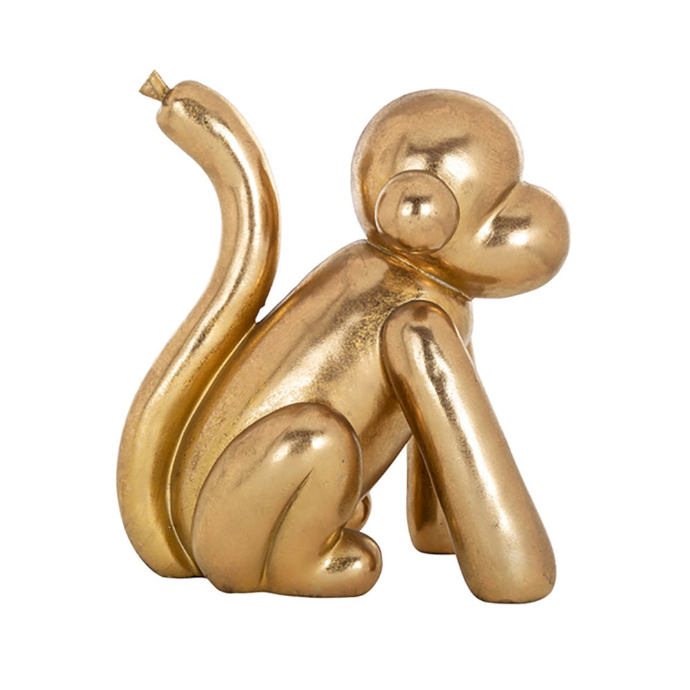 Product photograph of Richmond Monkey Gold Ornament from Olivia's.
