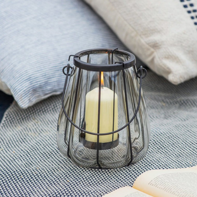 Product photograph of Garden Trading Adlestrop Lantern Black Small Small from Olivia's