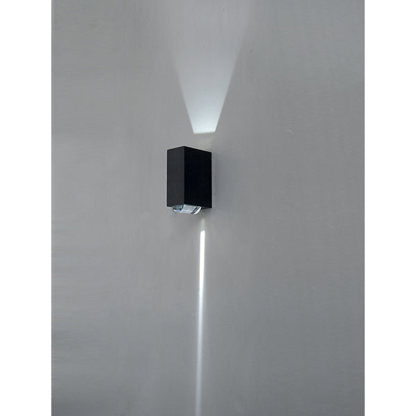 Product photograph of Elstead Agner 2 Light Wall Light Graphite from Olivia's.