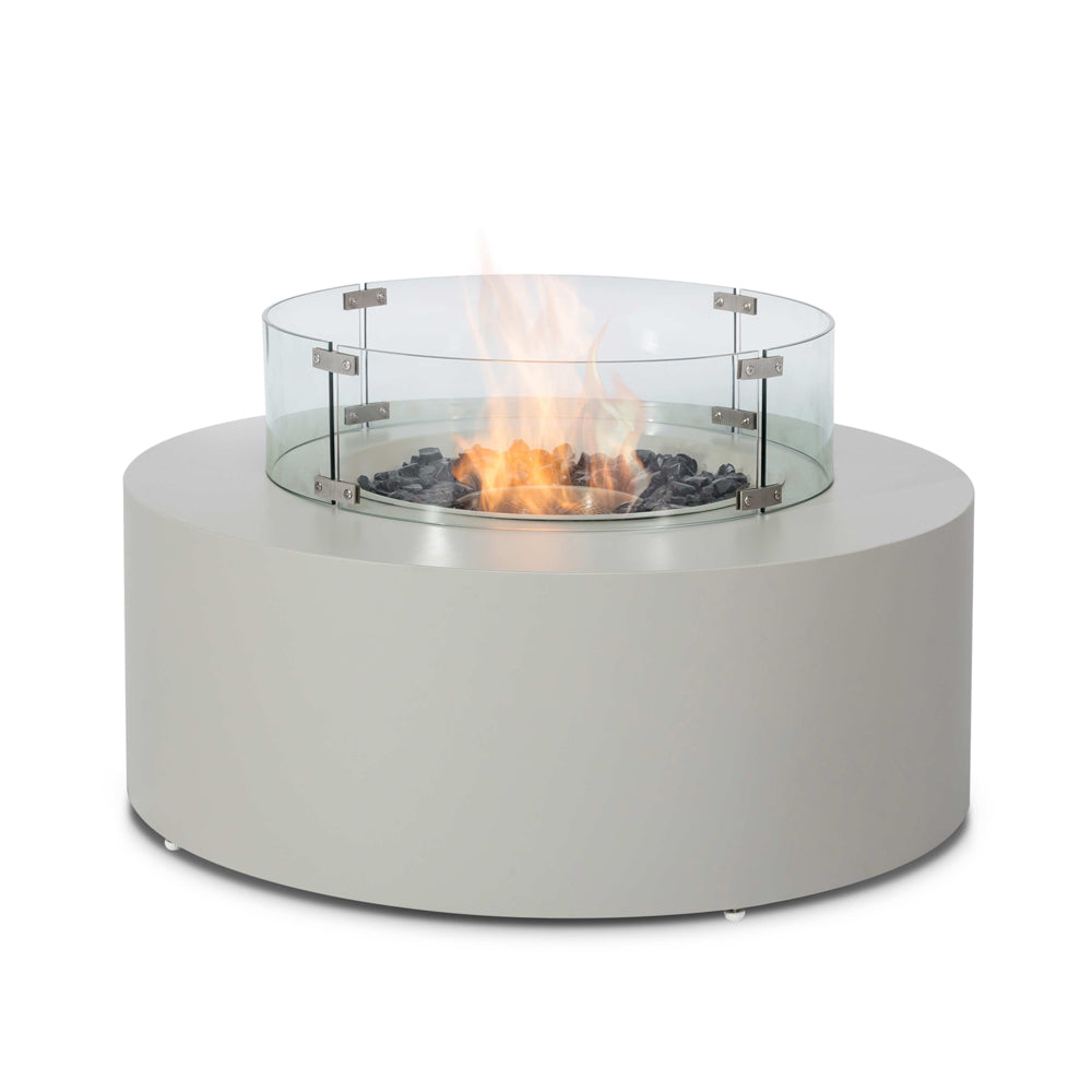 Product photograph of Maze New Aluminium Gas Fire Pit Coffee Tables White from Olivia's