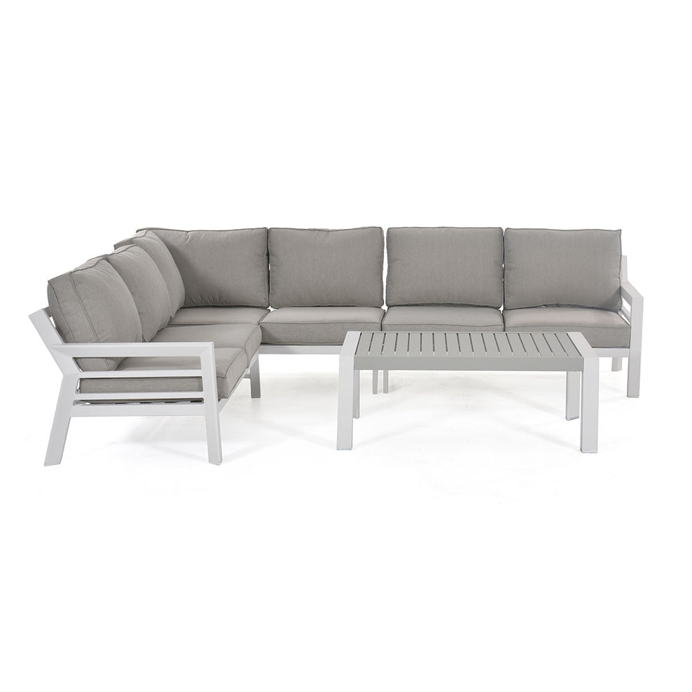 Product photograph of Maze New York Sofa Set White from Olivia's