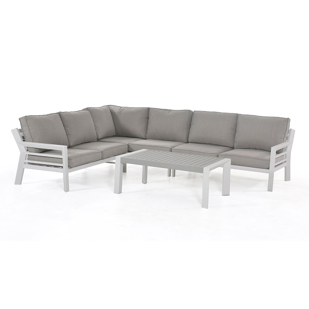 Product photograph of Maze New York Sofa Set White from Olivia's.