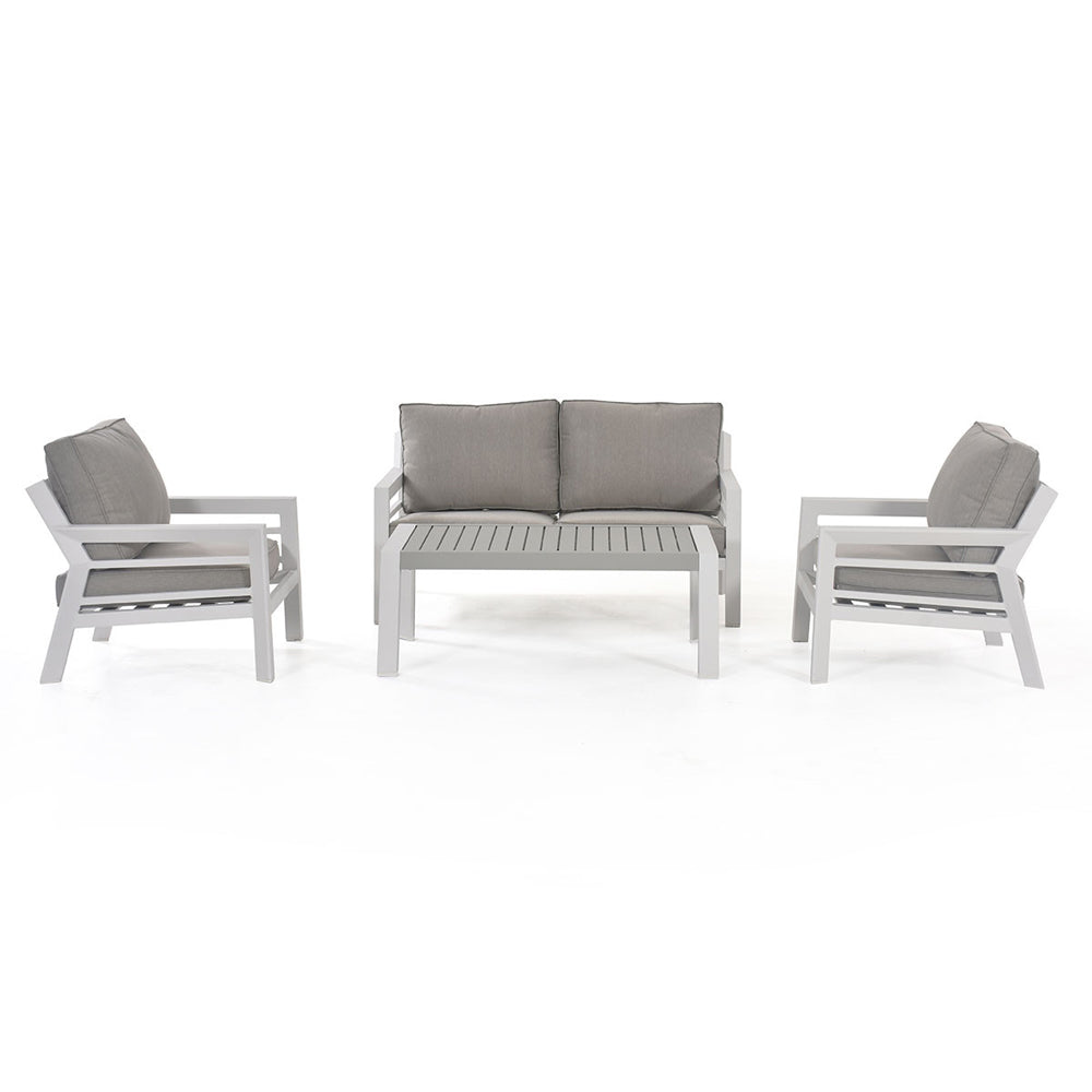 Product photograph of Maze New York 2 Seat Sofa Set White from Olivia's.