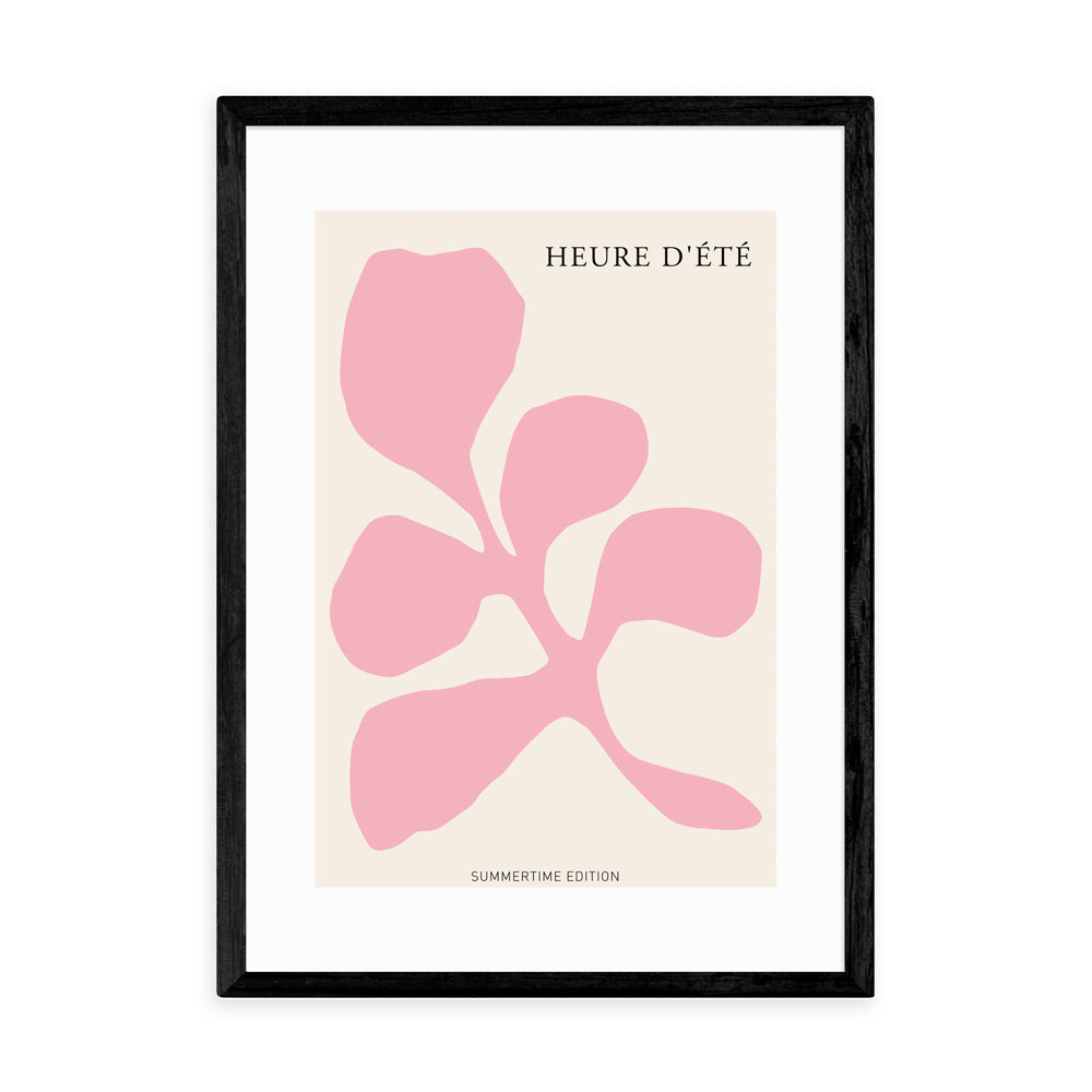 Product photograph of Heure D Ete By Ani Vidotto - A3 Black Framed Art Print from Olivia's