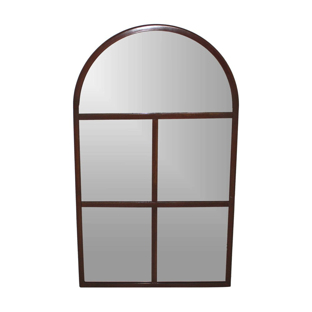 Product photograph of Ivyline Archway Outdoor Mirror Natural Rust from Olivia's